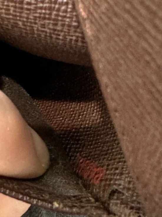 Louis Vuitton Damier Ebene Bifold Wallet – Made in France – 2002 - Picture 9 of 13